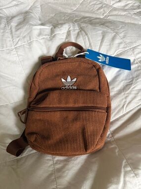 Adidas corduroy Mini Backpack